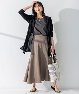 23区 【洗える】Pilat ロゴ Tシャツ グレー系