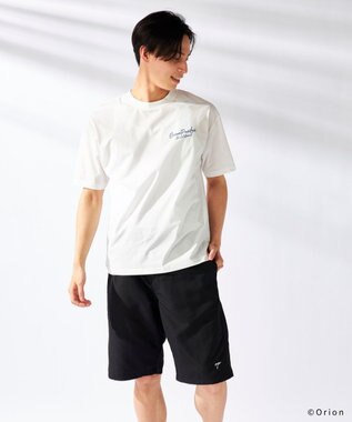 OP／FILA 【Ocean Pacific×ORION】UPF50+ペアテックスTシャツ ホワイト