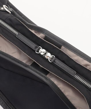 Y'SACCS シワナイロン2WAYトートバッグ Mサイズ ブラック