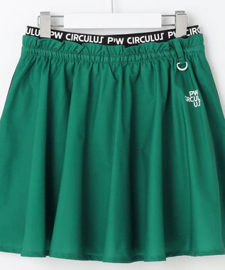 PW CIRCULUS 【ペチパンツ付】【WOMEN】フレアスカート ゴルフウェア レディース グリーン系