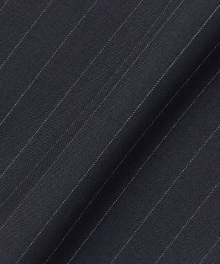 ANY 【6サイズ展開/ウエストゴム】イージーテーパードパンツ ネイビーストライプ