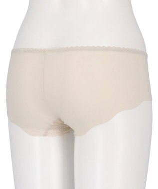 WACOAL ボーイレングス ショーツ 【SUHADA ONE】 BXB411とペア はきこみ丈あさめ アウターにひびきにくい(後ろ裾) レディース PXB611 /ワコール ベージュ