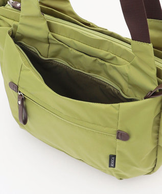 LA BAGAGERIE 【MONICA】ラウンド2WAYトートバッグ グリーン