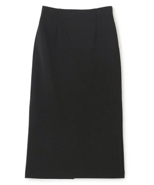 UNFILO 【野呂佳代さん着用】BEAUTY FORM JERSEY Iラインスカート ブラック