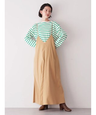 AMERICAN HOLIC 丈違いキャミワンピース Beige