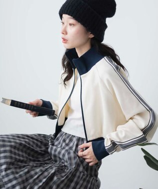 WEGO ショートトラックジャケット ホワイト