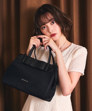 撥水】NOBLE RIBBON NYLONBAG ナイロンバッグ / TOCCA | ファッション