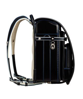 MIKI HOUSE HOT BISCUITS 【ミキハウス】 クラリーノタフロックNEO ランドセル(エンブレム型押し)【箱入】 黒