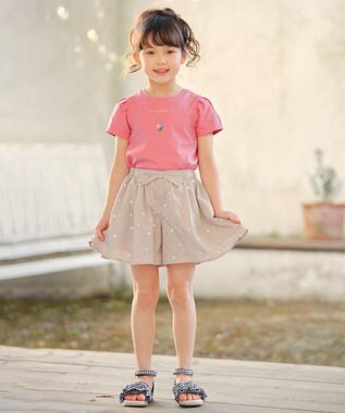 ANY KIDS ネックレス Ｔシャツ ピンク