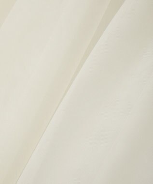 earth music&ecology 【吸湿発熱】あったかフェミニンインナー（チュールヘム） Off White