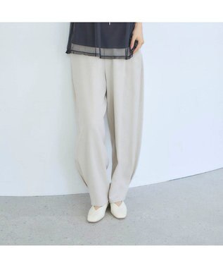 MODE ET JACOMO <carino>スクエアトゥフラットパンプス ホワイト