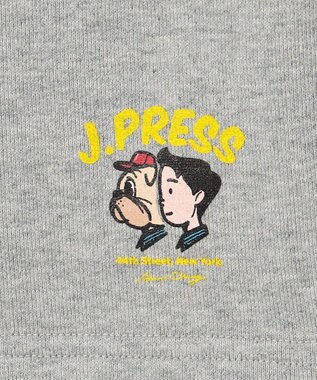 J.PRESS MEN 【AaronChang】【UNISEX】スウエット ショートパンツ ライトグレー系