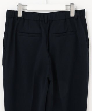 自由区 【洗える】2WAYツイル テーパードパンツ ネイビー系