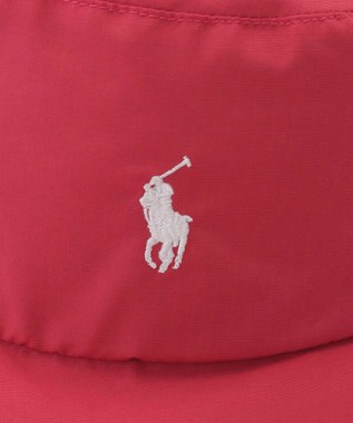 MOONBAT POLO RALPH LAUREN 刺繍 リップパラソルハット ローズピンク