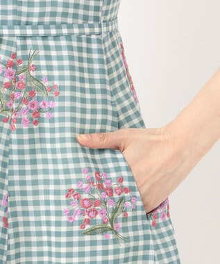 TOCCA 【洗える】MUGET ドレス サックスブルー系7