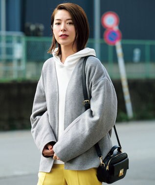 中村アンさん着用 Mantecoリバー ショート コート 23区 ファッション通販 公式通販 オンワード クローゼット