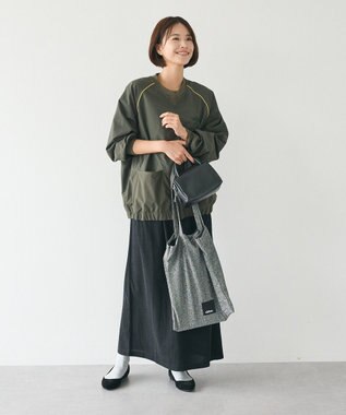 CRAFT STANDARD BOUTIQUE カットコーデュロイタイトスカート Black