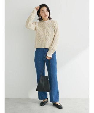 Green Parks ・ＥＬＥＮＣＡＲＥ　ＤＵＥ　センターシームデニムパンツ Light Indigo