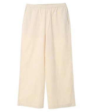 CRAFT STANDARD BOUTIQUE コーデュロイリラックスパンツ Ivory