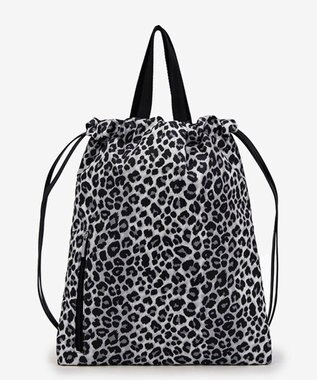 LeSportsac TH CITY KNAPSACK/アップタウンレオパード/ブラック アップタウンレオパード/ブラック