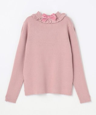 ANY KIDS しあわせタッチニット ピンク