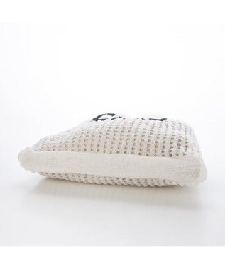 UNBILLION カシュカシュ cachecache / メッセージラメニット2wayバッグ ホワイト