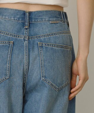 AMERICAN HOLIC 【接触冷感】ワイドデニム Light Indigo