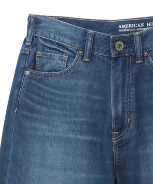 AMERICAN HOLIC 【接触冷感】ワイドデニム Indigo