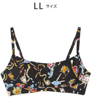 tsumori chisato SLEEP ツモリチサト ノンワイヤーブラ 綿混ベア天竺素材(身生地) フルカップブラ UBX565/ワコール