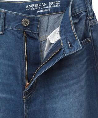 AMERICAN HOLIC 【接触冷感】ワイドデニム Indigo