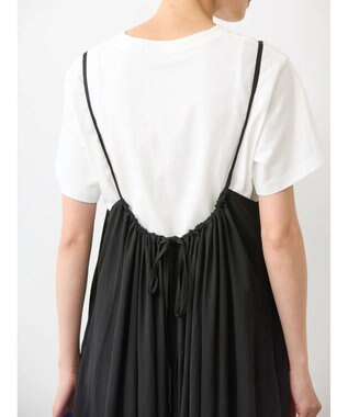 AMERICAN HOLIC Ｖネックキャミワンピース Black