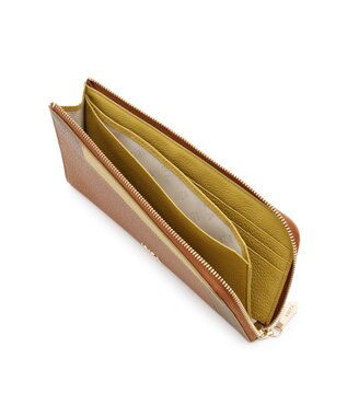 IBIZA コンビナシオン　L字ファスナー長財布　 キャメル