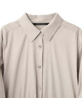 YECCA VECCA UVカット2way袖バルーンワンピース Light Beige