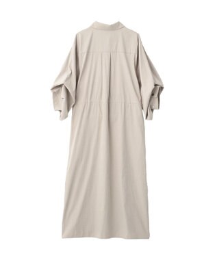 YECCA VECCA UVカット2way袖バルーンワンピース Light Beige