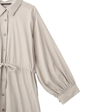 YECCA VECCA UVカット2way袖バルーンワンピース Light Beige