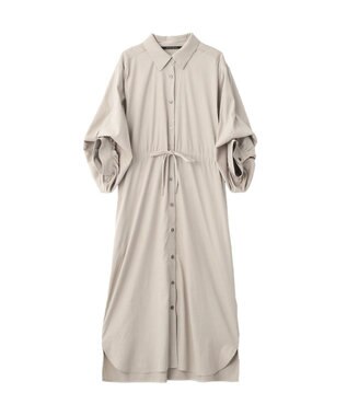 YECCA VECCA UVカット2way袖バルーンワンピース Light Beige