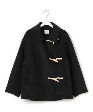 J.PRESS YORK STREET 【WOMEN】ショート ダッフルコート ブラック系