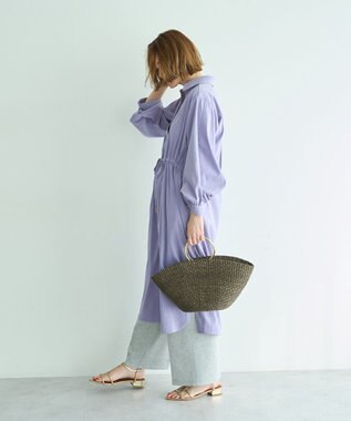 YECCA VECCA UVカット2way袖バルーンワンピース Lavender
