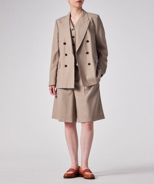 Paul Smith クリスプウール ダブルジャケット ライトベージュ