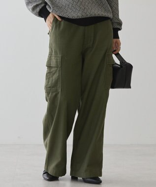 AMERICAN HOLIC 綿スラブカーゴパンツ Khaki