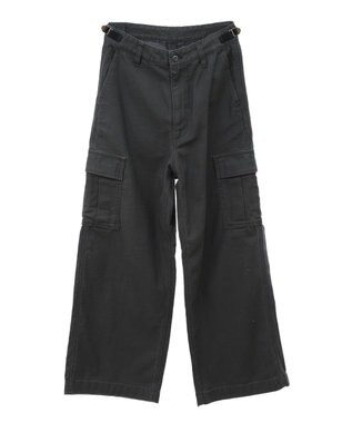 AMERICAN HOLIC 綿スラブカーゴパンツ Black