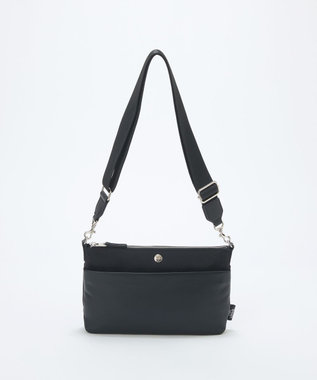 TOPKAPI 【Breath TOPKAPI】LINEA リネア レザーコンビ スワローマチ ショルダーバッグ ブラック