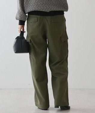 AMERICAN HOLIC 綿スラブカーゴパンツ Khaki