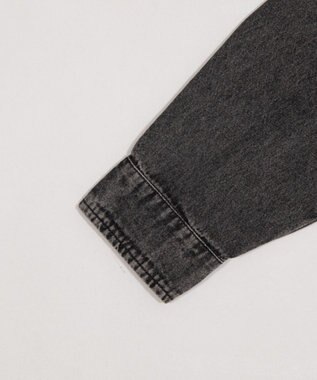 WEGO デニムフードシャツ（LS） デニムブラックソノタ