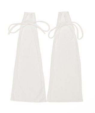 WEGO レースアップデザインレッグカバー ホワイト