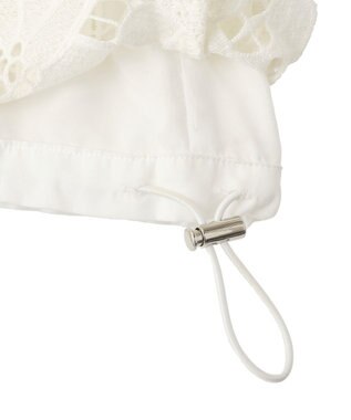 YECCA VECCA レースブルゾン Ivory