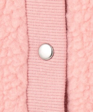 ANY KIDS もこもこボアジャケット ピンク系