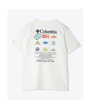 Columbia Columbia/ 【KIDS】スタックブルックグラフィックショートスリーブTシャツ /コロンビア Sea Salt