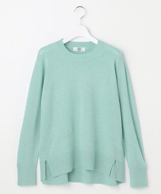 J.PRESS LADIES CASHMERE BLEND クルーネック ニット ミントグリーン系