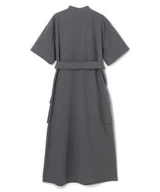 美品★Curensology｜定価3万 ＜＆RC＞タイプライターシャツワンピース 洗濯機洗い可】カラータイプライター シャツワンピース